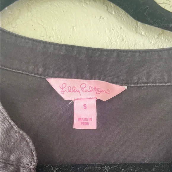 Lilly Pulitzer Elegant Black Long Sleeve Dress - Picture 4 of 7